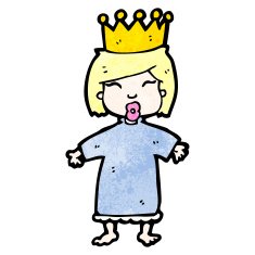 cartoon little princess N6