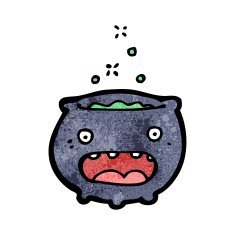 cartoon magic cauldron N9