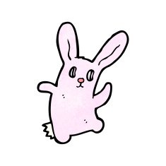 spooky bunny rabbit cartoon N7