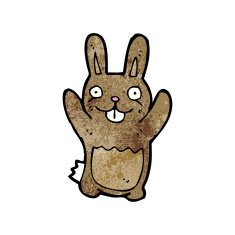 cartoon crazy rabbit N3