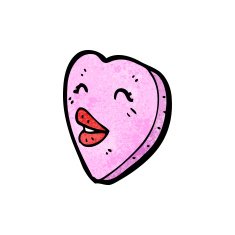 Cartoon Love Heart N36