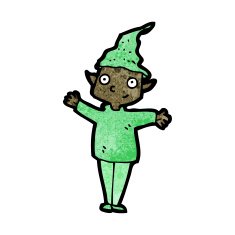 Cartoon Elf N26