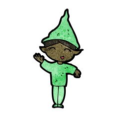 Cartoon Elf N27