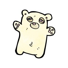 tired little polar bear N2