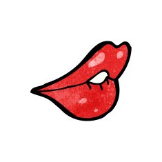 sexy lips cartoon N7