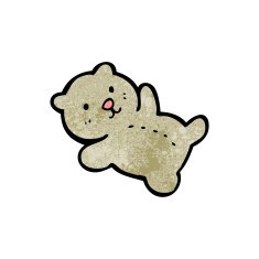 cartoon little bear N23