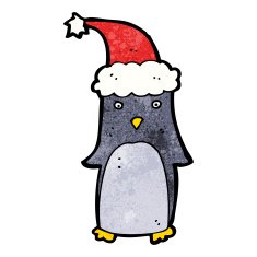 Cute Christmas Penguin N22