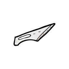 cartoon scalpel blade N2