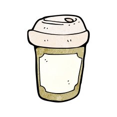 take out coffee cartoon N7