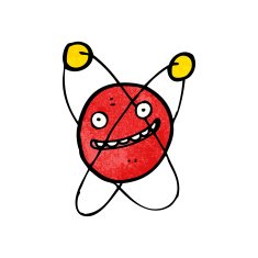 cartoon atom N6