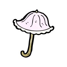 Cartoon Umbrella N22