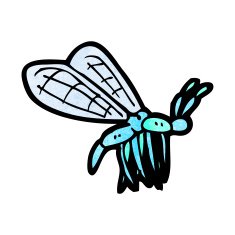 cartoon insect N9