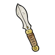 old sword cartoon N3