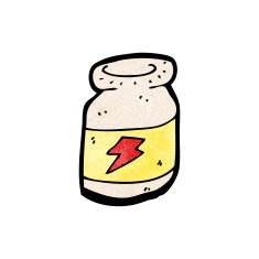 cartoon tablet bottle N4