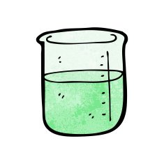 cartoon chemical jar N5