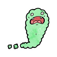 cartoon cloud ghost N3