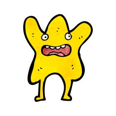 Star Cartoon Character N22