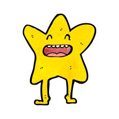 Star Cartoon Character N23