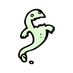 Cartoon Ghost N142