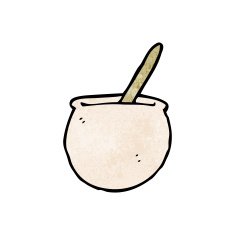 Cartoon Soup Bowl N12