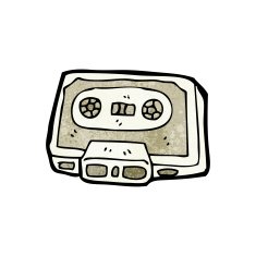 cartoon old tape N2