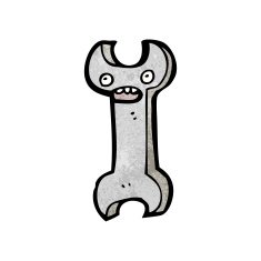 cartoon spanner N40