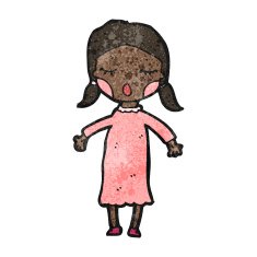 Cartoon Girl N72