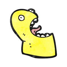 cartoon funny ghost N27