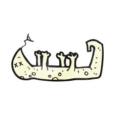 cartoon dead lizard N5