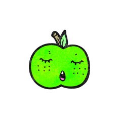 Cute Cartoon Apple N9
