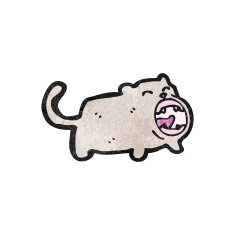 Cartoon Cat N243