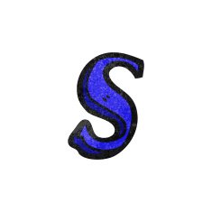 cartoon letter s N17