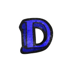 cartoon letter d N17