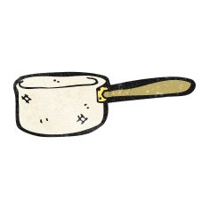 cartoon cooking pan N9