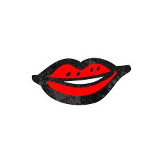 lips drawing N2