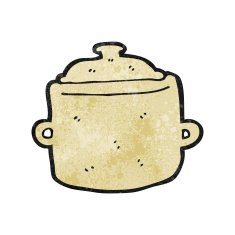 Cartoon Cooking Pot N17