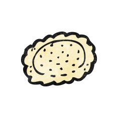 cartoon baked biscuit N13
