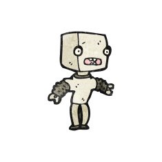 Cartoon Robot N315