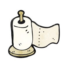 cartoon kitchen roll N3
