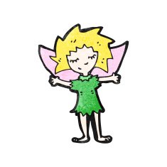 Cartoon Fairy N25