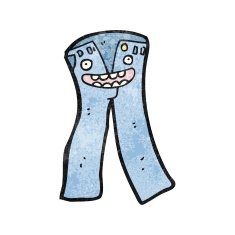 cartoon jeans N17