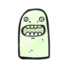 Cartoon Ghost N144