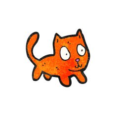 Cartoon Cat N248
