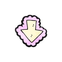 cartoon decorative arrow N21