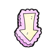 cartoon decorative arrow N23
