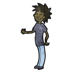 cartoon teenager N17