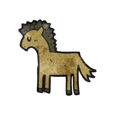 Cartoon Horse N77