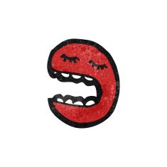 cartoon face symbol N45
