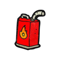 Cartoon Gas Can N8