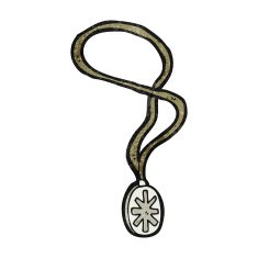 cartoon magical necklace N2